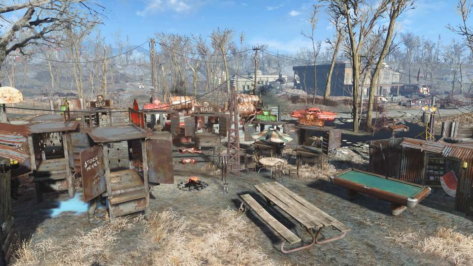 Fallout 4 満足度100に達した居住地