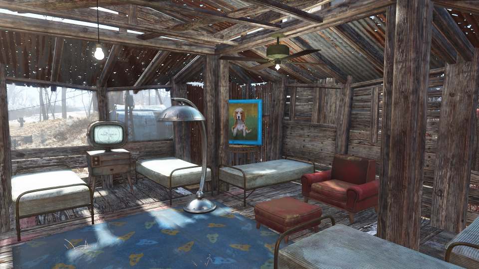 Fallout 4 満足度100のために部屋を飾る