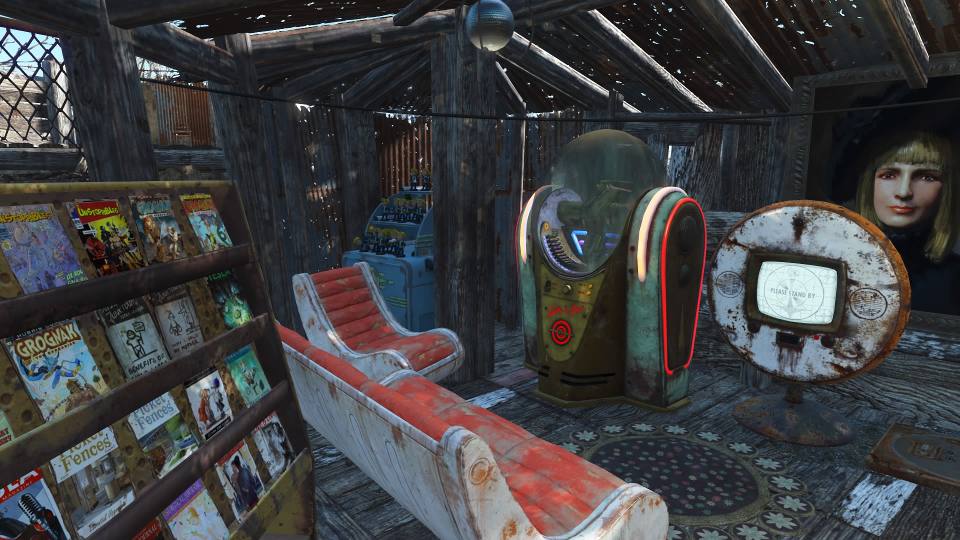 Fallout 4 元の小屋を娯楽専用の施設として使う