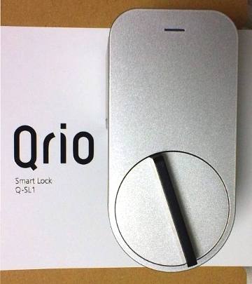 Qrio Smart Lock Q-SL1 本体(正面から撮影)