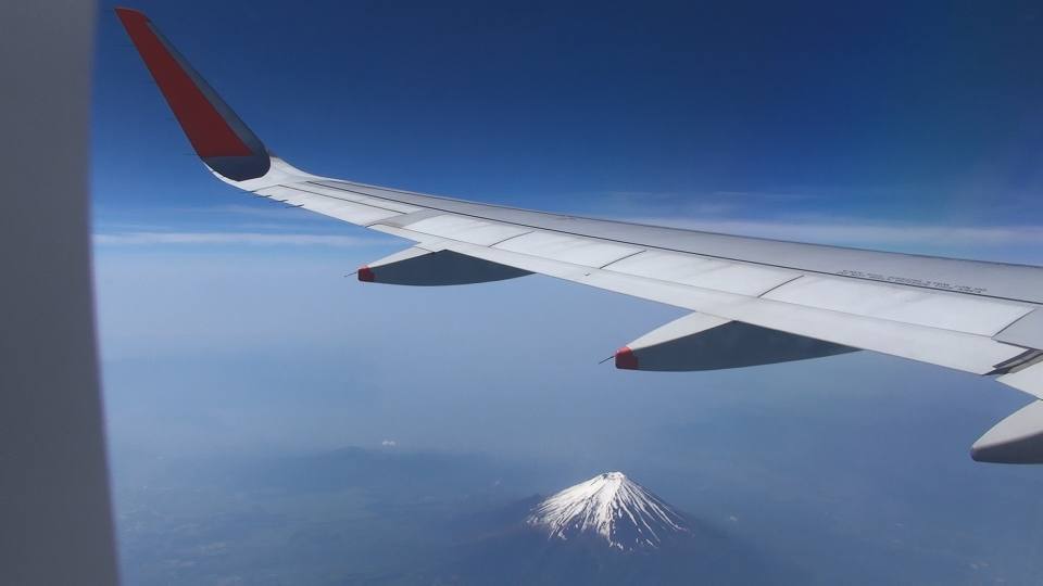 富士山(Jetstar GK505便から撮影)