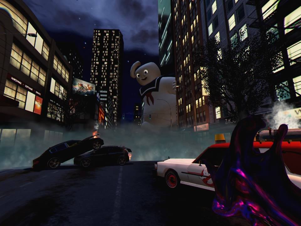 マシュマロマンがやってくる @ Ghostbusters VR: Showdown