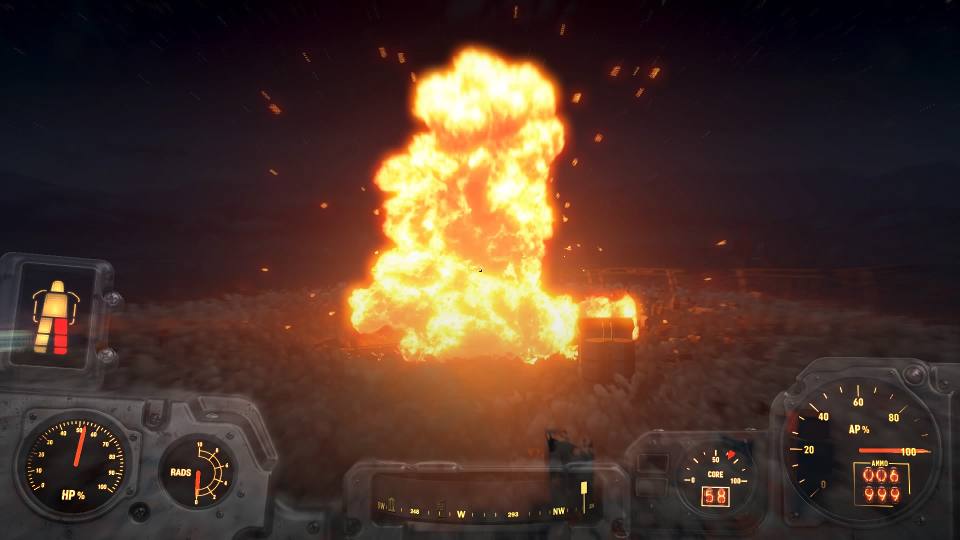 Fallout 4 夜にインスティチュートを爆破