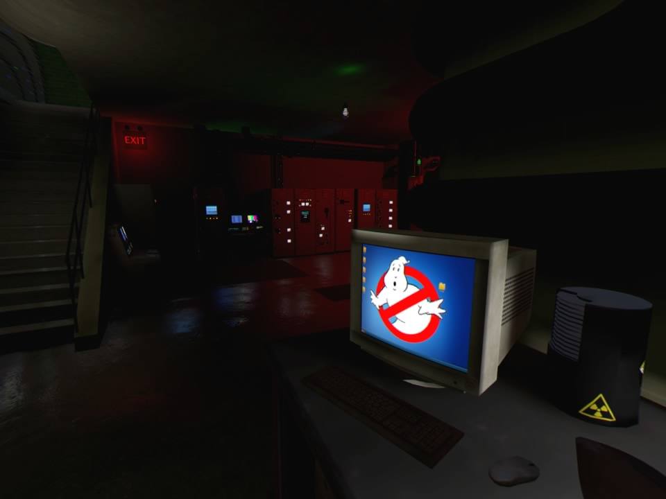 ファイヤーハウスの地下 @ Ghostbusters VR: Firehouse